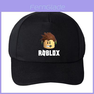 Chapéu Roblox Boné de Beisebol com Aba para Adolescentes e Gamers