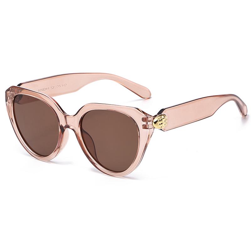 2026 Snake Head Cat Eye Women's Sunglasses: European & American High-End Style with Sun Protection
