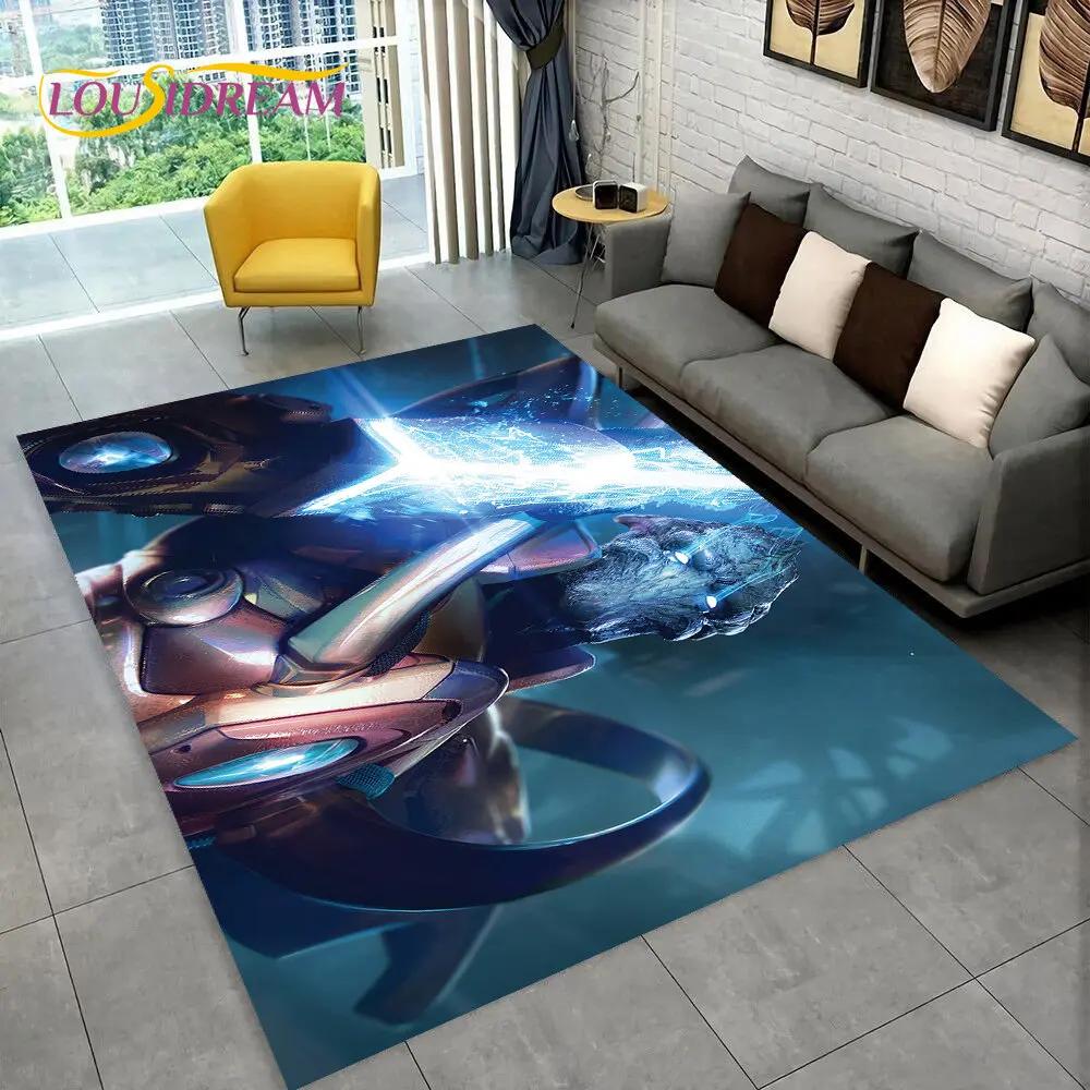 3D HD StarCraft Game Gamer PC Area Rug,Carpet Rug for Home Living Room Bedroom Sofa Doormat Decor,kids Play Non-slip Floor Mat