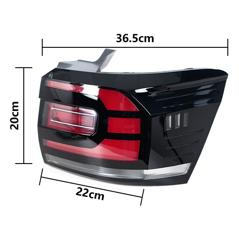 LED Rear Taillights For Volkswagen VW TACQUA/T-Cross 2020 2025 Brake Light Steering Flashing Light Reverse Light Driving Light