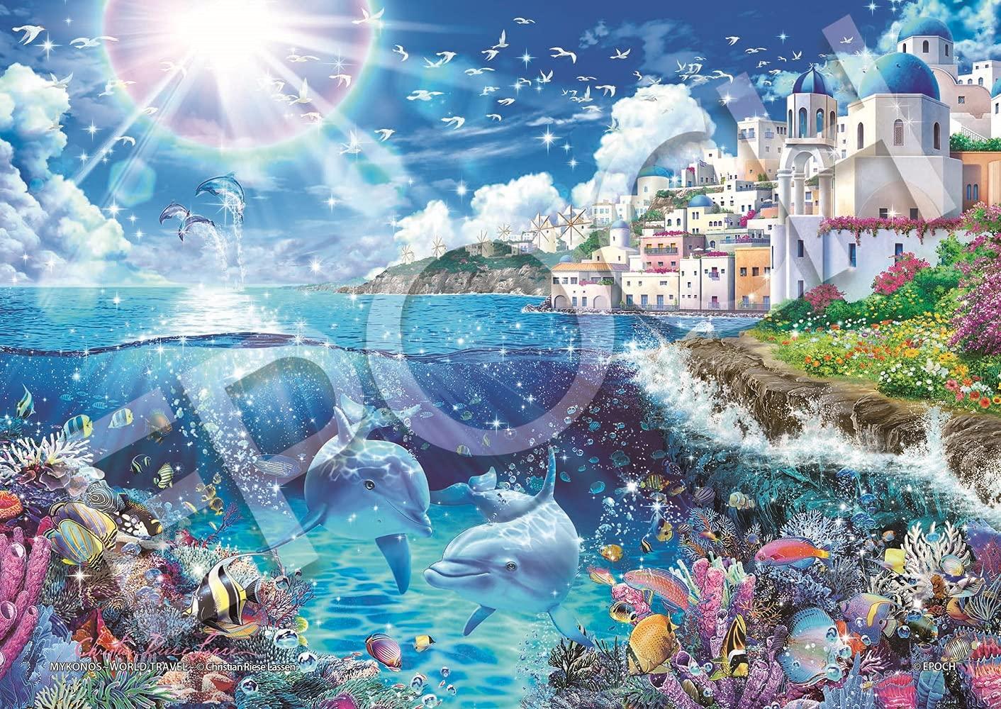 

Пазл из 108 элементов Lassen Mykonos ~Путешествие по миру~ (18,2x25,7см)