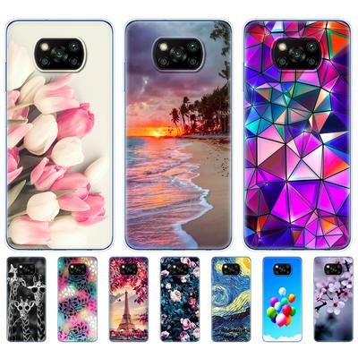 Funda de silicona suave para Xiaomi Poco X3 NFC, carcasa trasera para POCO X3 Pro, carcasa de TPU para Poco X 3, PocoX3 NFC, funda de teléfono global de 6,67 pulgadas