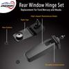 Rear Window Hinge Set Liftgate Glass Hinge Right & Left | Replacement For 2008-2012 Ford Escape 2008-2011 Mercury Mariner Mazda Tribute | Replaces#