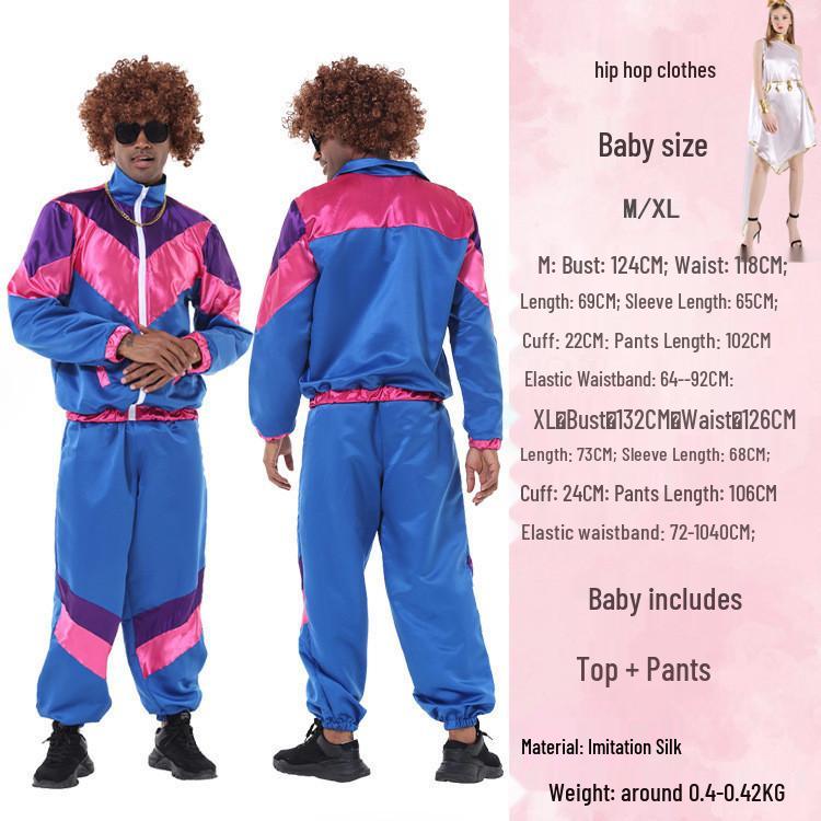 Halloween 70s Disco Hippie Costume