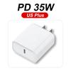 35W PD USB-C Fast Charger For iPhone 16 15 14 Pro Max Plus Samsung Xiaomi  POCO Phone Power Adapter Type C Quick Charging