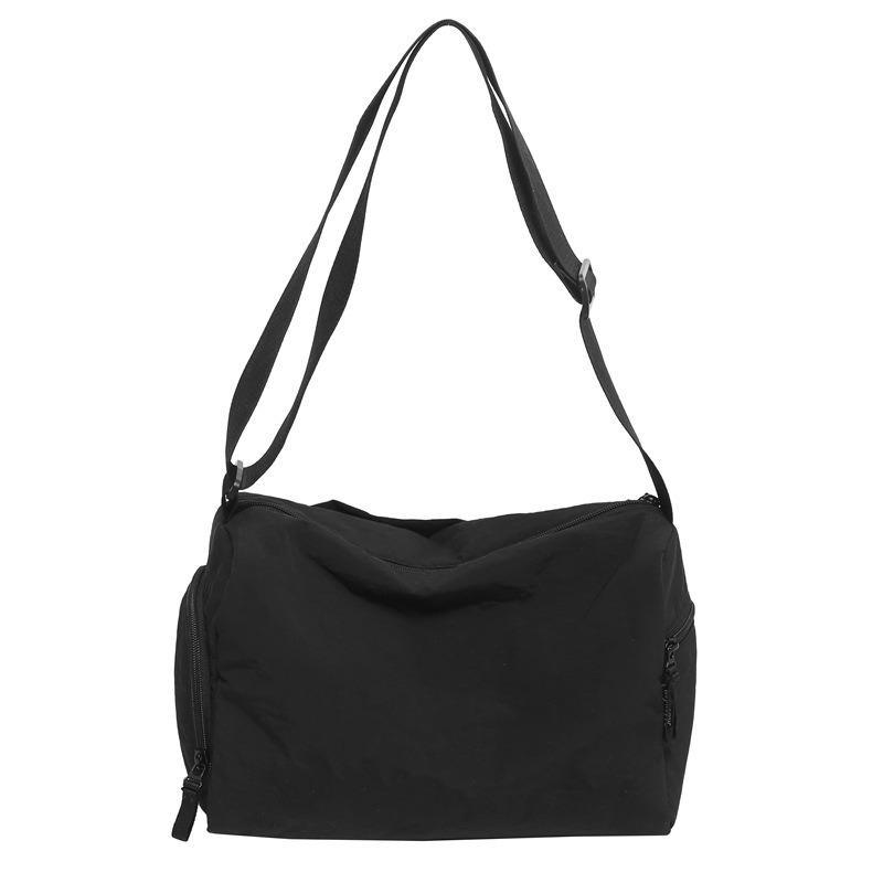 New Messenger Bag Women's Simple Large-capacity Nylon Sports Travel Bag Duffel Bag Shoulder Bag Men