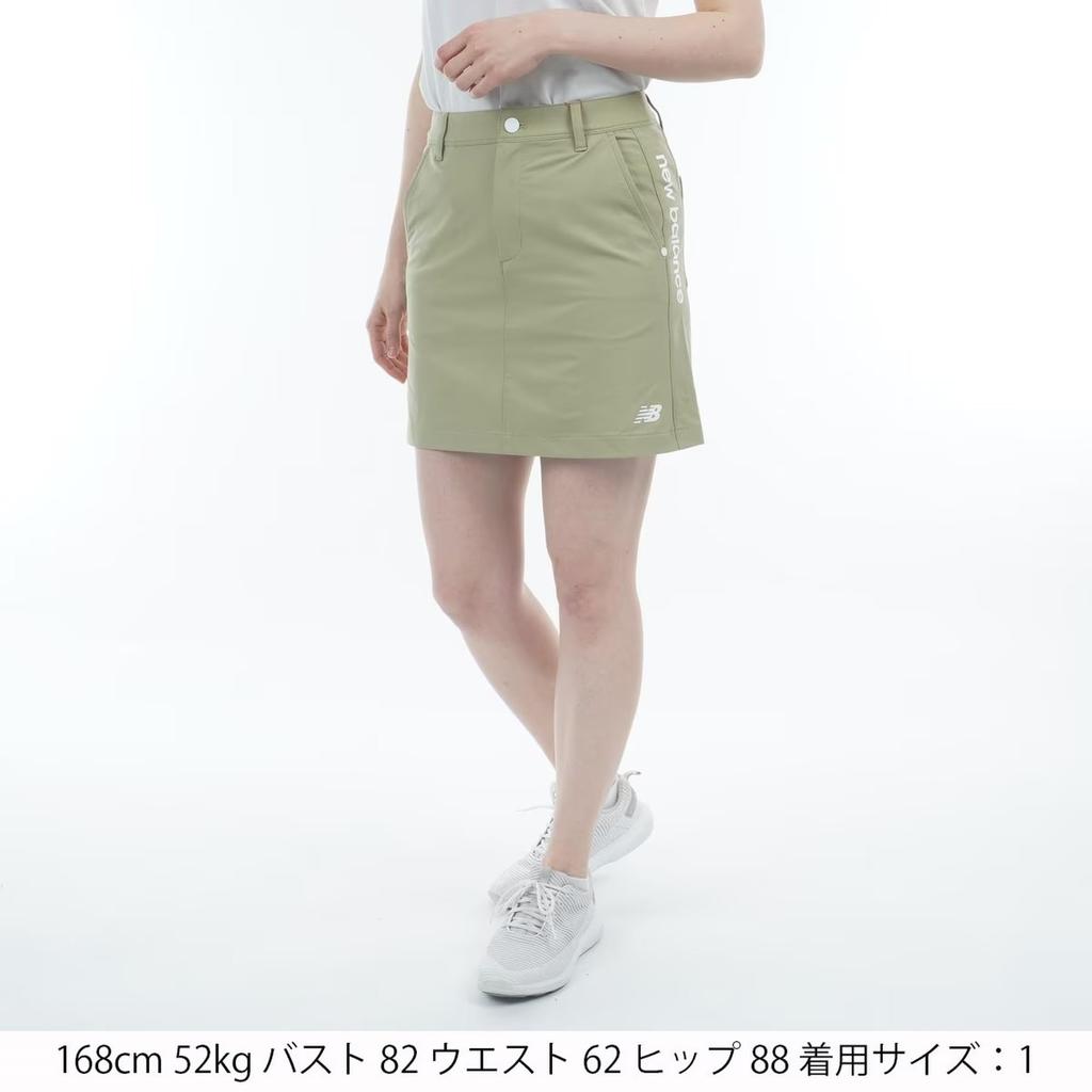 New Balance Golf Skirt 2 Women's (4-Way Stretch, Moisture-Wicking, Quick-Drying) / 012-5134501 180_Khaki [L]