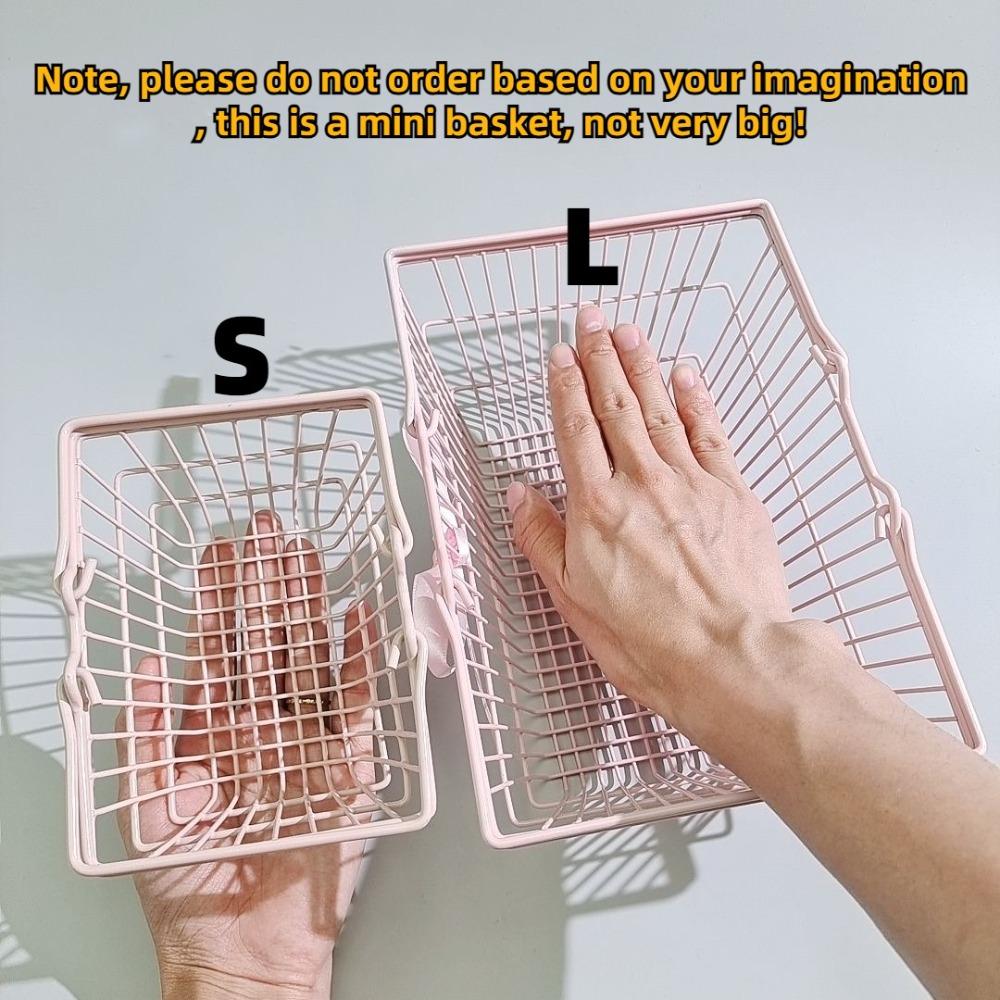 Hohler Mini-Aufbewahrungskorb Metall Schreibtisch-Stiftehalter Niedlicher Spielzeug-Wagen Behälter Schreibtisch