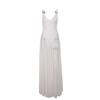 Herbst Sexy Langes Kleid frauen Socialite Ethos Urlaub Slim-fit Mesh A Swing Kleid