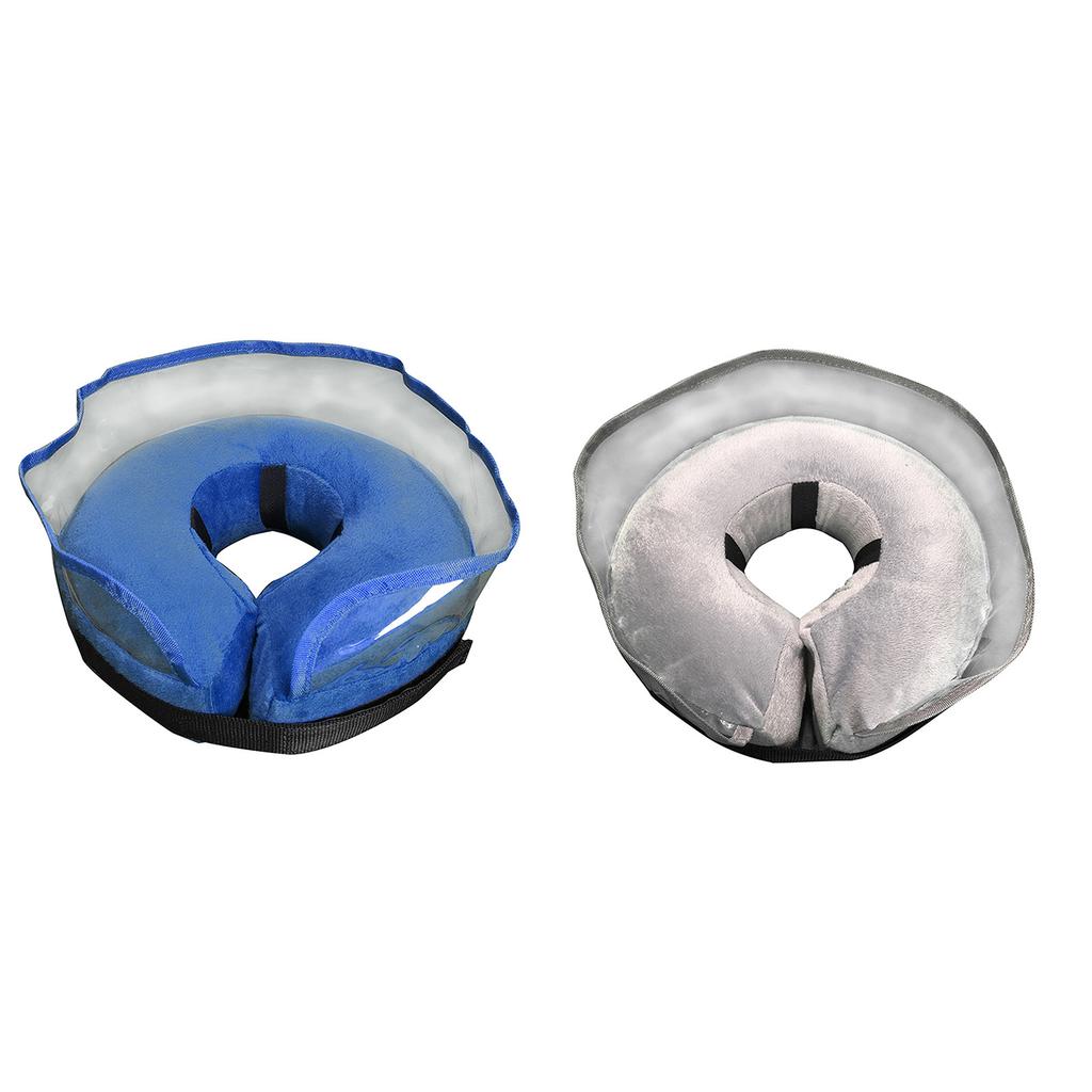 Inflatable Protective Pet Recovery Collar Prevent Biting & Scratching Tool Soft Inflatable Collar for Puppy Kitten