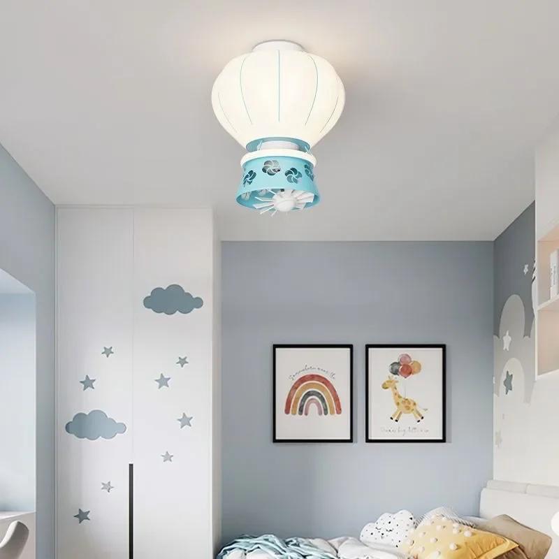 W2557 Cartoon hot air balloon full spectrum eye protection modern simple cream style warm romantic creative bedroom light