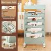 Adjustable Desk Edge Bookshelf: Compact Study Storage Shelf and Book Stand for Classroom or Office.