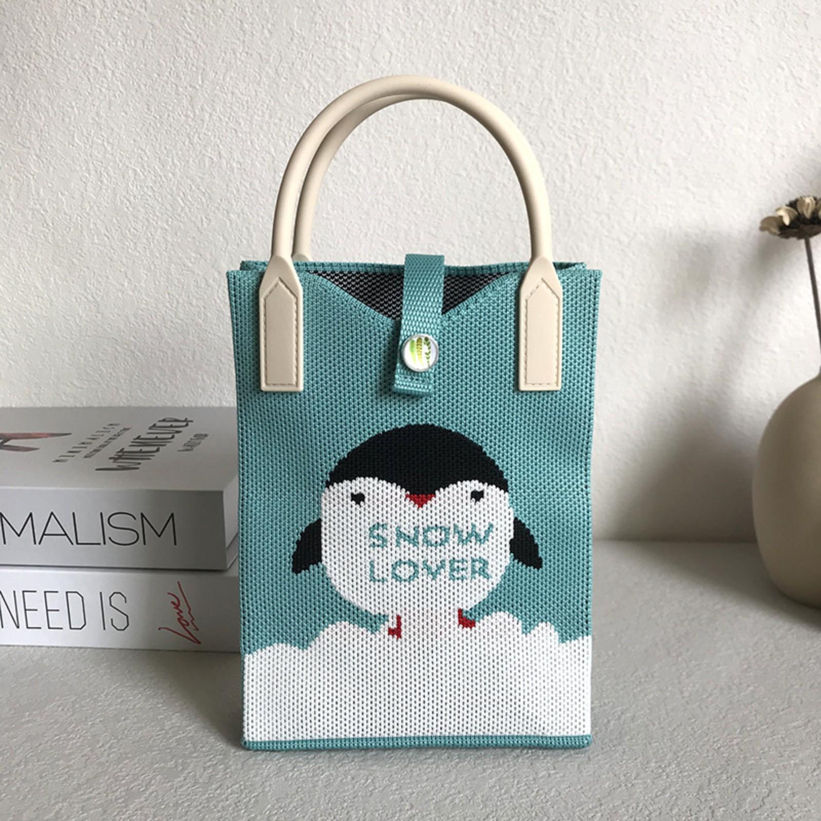 

Вязаная Сумка Повседневная Женская Сумка для Мобильного Телефона One Size