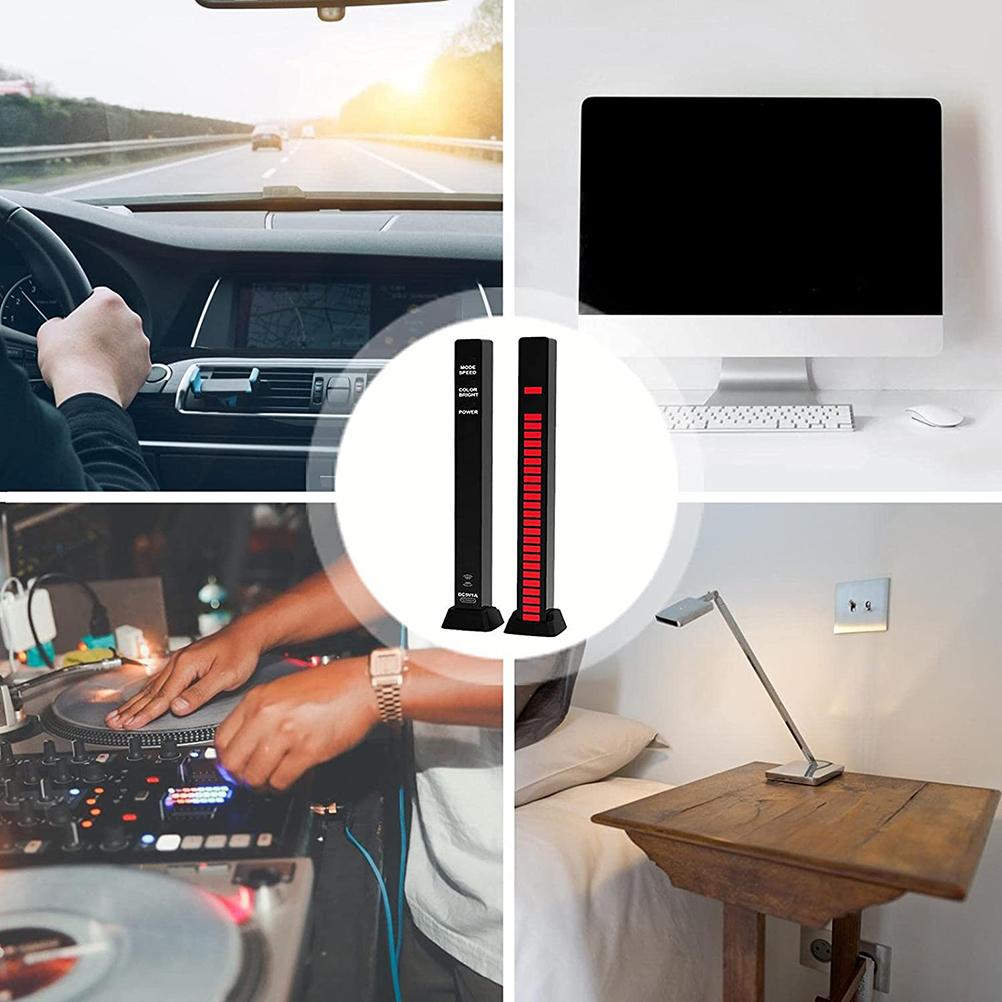 RGB Sound Reactive LED Light Bar LED Colorful Sound Control Audio Music Rhythm Dynamic Level