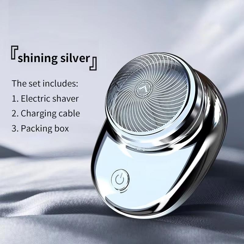Electric Shaver Charging Mini Pocket Travel Razor Portable Waterproof Wireless Detachable Shaver Facial Beard Hair Trimmer