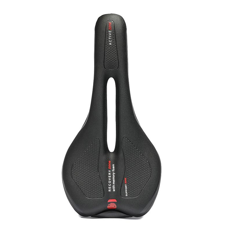 YAFEE Yafeng Bicycle Cushion Mountain Bike Road Hollow Breathable Comfortable Seat Bag Saddle 295x140mm красный