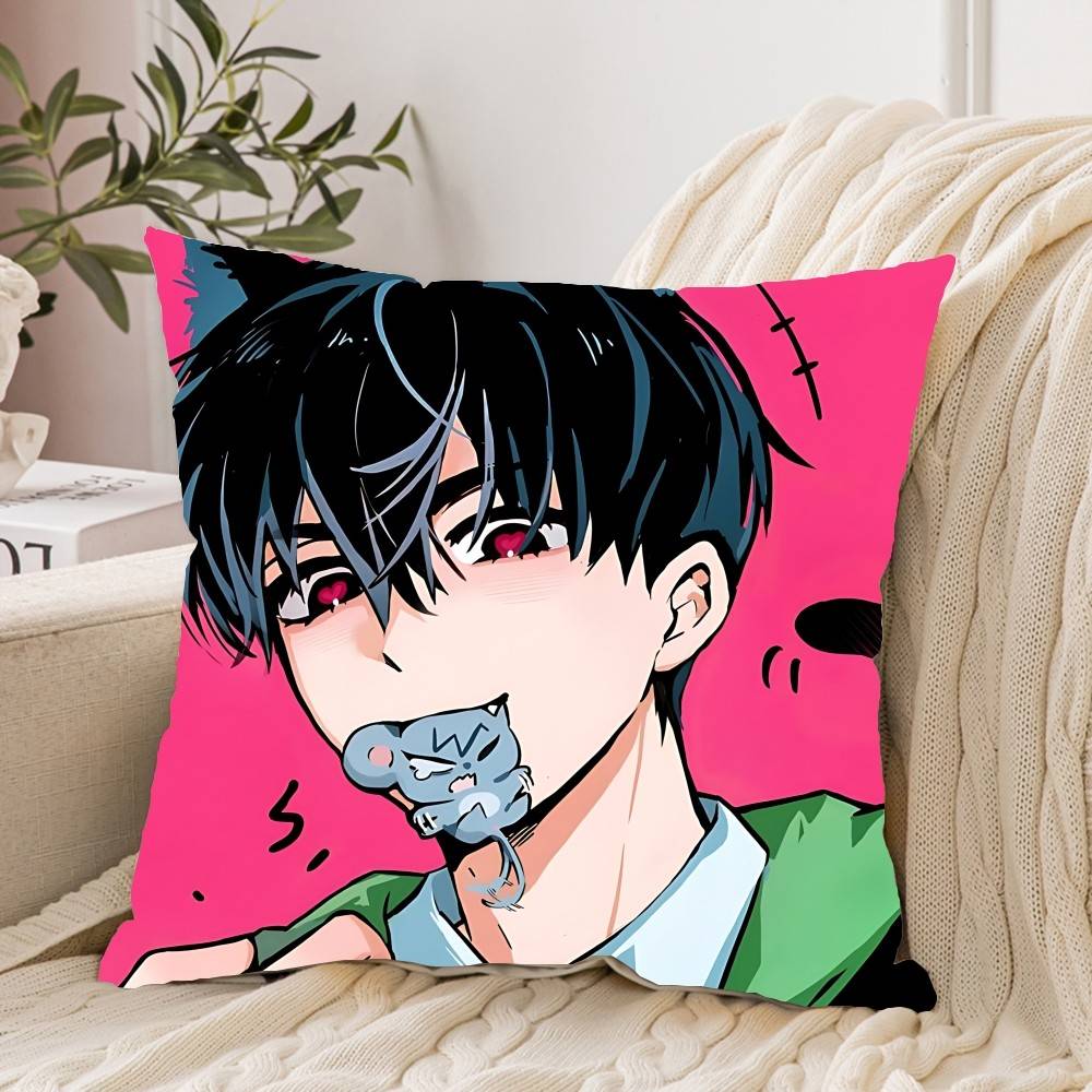 Аниме A-alien StageS Наволочка Чехол для Подушки Мягкая Милая Наволочка для Подушки-плед Для Машины Дивана Наволочка Полиэстер На Молнии 40cmx40cm