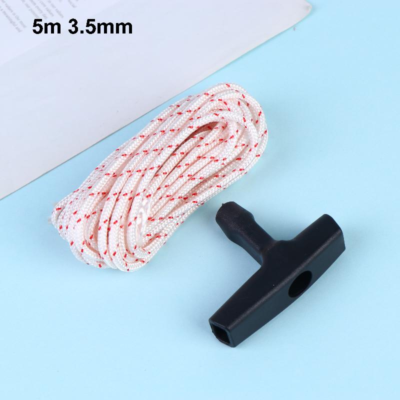Replacement Pull Start Cord And Handle For Mountfield Lawn Mowers Polyester Rope And Plastic Handle For Easy Starting