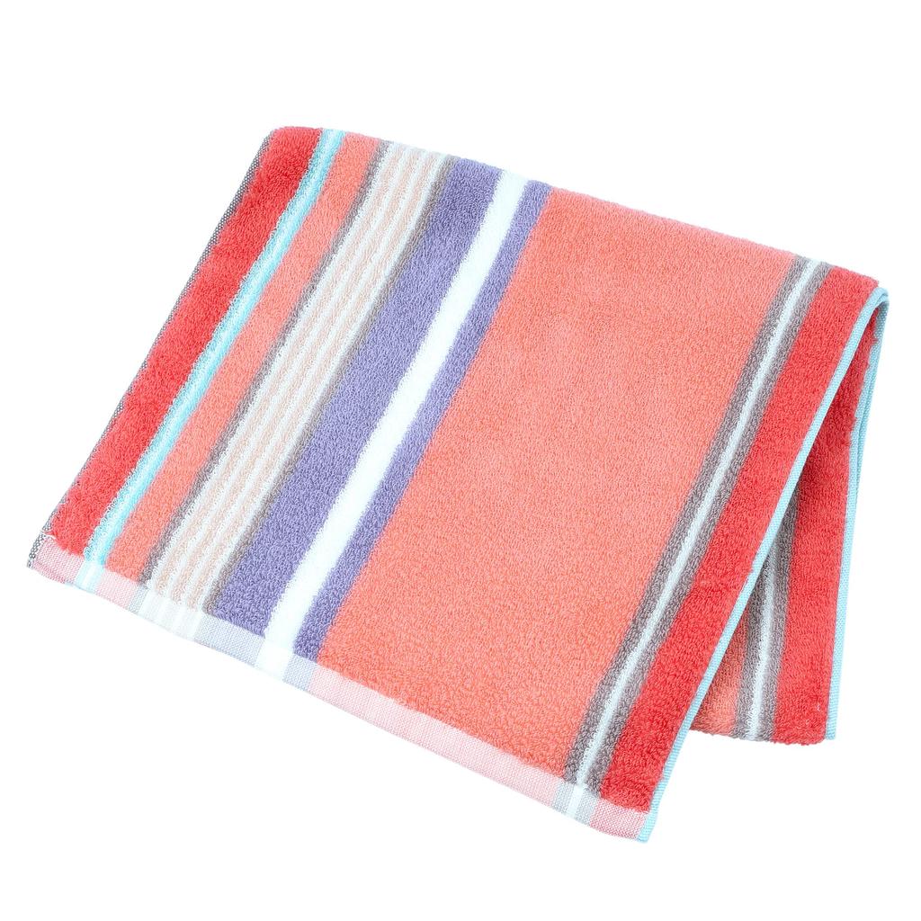 Nishikawa Moose Puff Compact Bath Towel Smart Bath 34X120cm Washable Cotton Fluffy with Every Wash Unique Paffil Cotton Absorbs Water Well Soft and