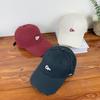 Fashion Casual Versatile Hard Top Baseball Cap Men'S And Women'S Spring And Summer Embroidery Letters Wide Brim Face Small Peaked Cap
