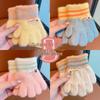Winter Warm Children's Gloves: Cute, Thickened Five-Finger for Boys & Girls Aged 1-3