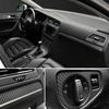 3D Carbon Fiber Vinyl Film 127X30cm Car Stickers Waterproof Car Styling Wrap Auto Vehicle Detailing Car Motorcycle Accessories