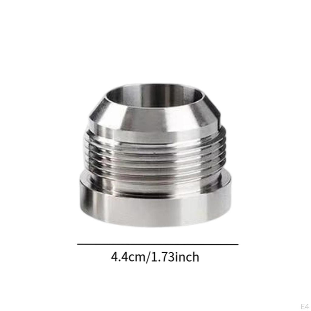 Aluminium Verschraubanschluss zum Anschweißen, Schweißbarer Adapteranschluss für Ölwannenventil