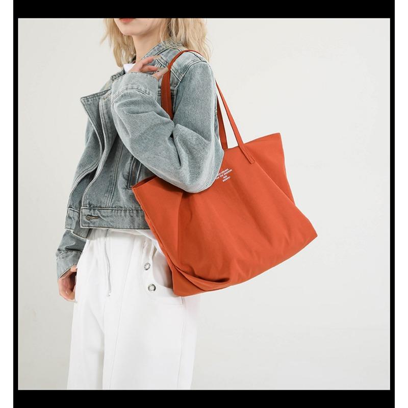 Ladies' Nylon Cloth Bag, Large Capacity Casual Shoulder Bag, Handbag