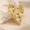 Luxurious Exaggerate Heart Shape Brooch for Women,Vintage Stainless Steel Pins Broochs,Special Jewelry Mother's Day Gift