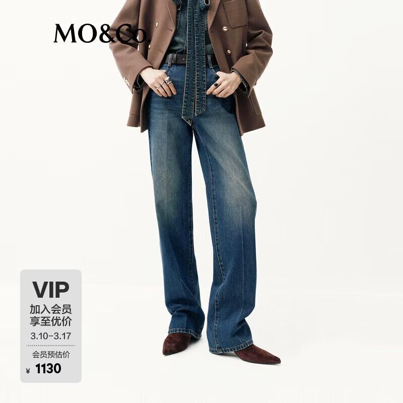MO&Co. Women s Regular Fit Denim Jeans 26