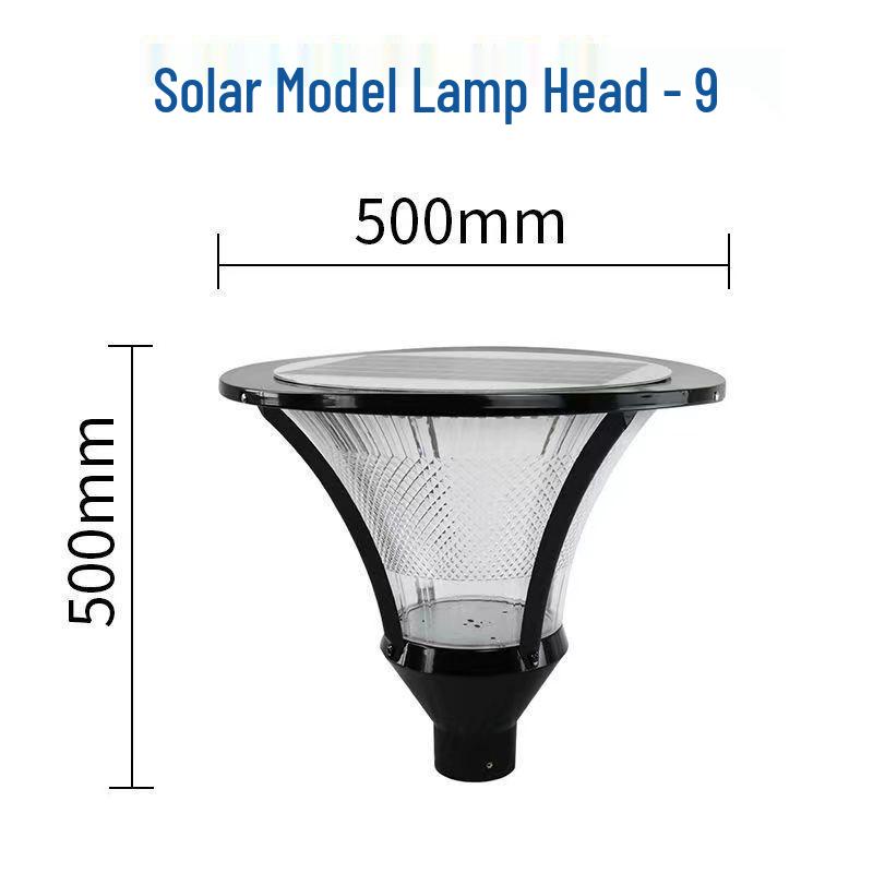 Rust-Proof 3m Courtyard Light Pole: Modern Landscape Street Light for Parks, Villas, Communities, and Households.