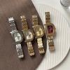 Barsh Personalized D-Word Light Luxury Niche Gold Watch Women'S Steel Belt Temperament Quartz Women'S Watch