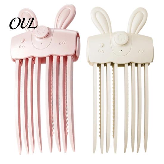 Hair Root Volumizer Clip 1/2Pcs Heated Volume Clip, Cordless Lifter Comb with 2 Travel Size Care Device Heat Settings, USB Rechargeable Volumizing for