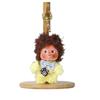 Adorable Star Plush Doll Keychain With Short Pile Fabric For Gifts