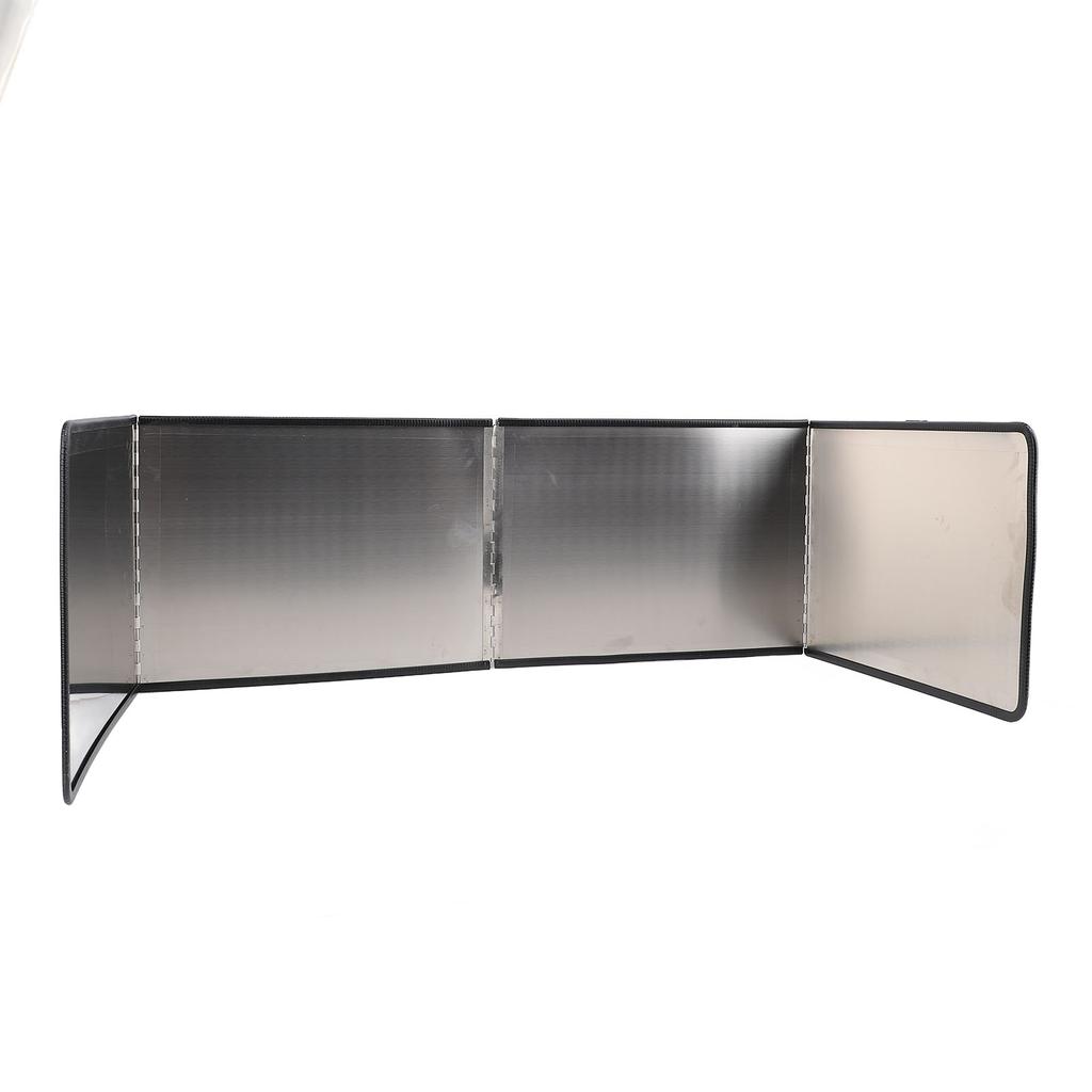 4 Sided Oil Splatter Guard Stainless Steel Heat Insulation Splashing Proof Screen for Kitchen