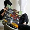 Cartoon Rat Fink pillow cover sofa cushion cover home room decoration children gift