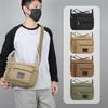 Durable Canvas Crossbody Bag with Multiple Pockets – Stylish & Practical Shoulder Bag for Men and Women