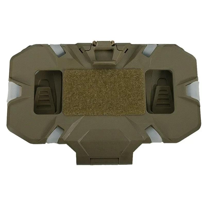 Outdoor Tactical MOLLE Folding Navigation Board Airsoft Map Case Admin Panel Mobile Phone Holder
