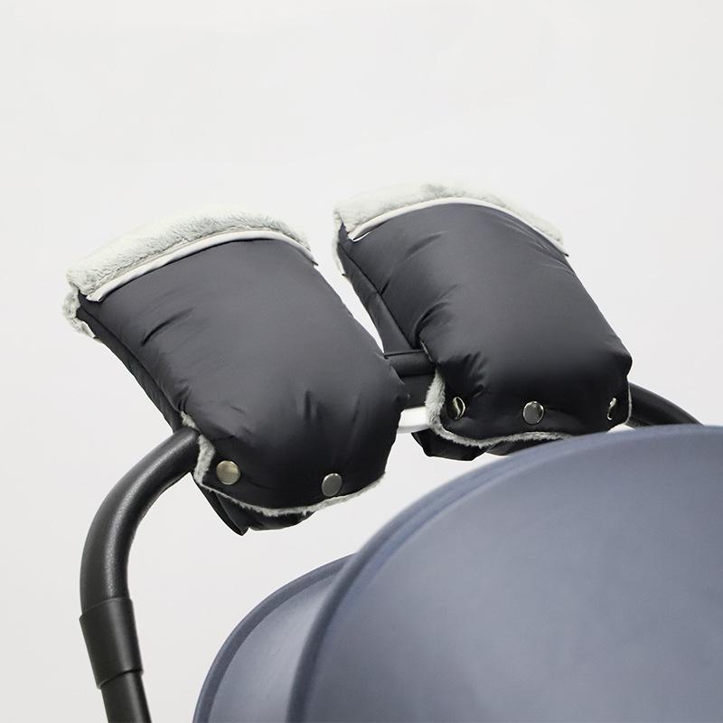 

Зимові теплі рукавички для коляски Водонепроникні рукавички Аксесуар для коляски Рукавиця для коляски Зимові теплі рукавички Муфта для коляски Рукавиця дитяча чорний