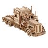Truck 3D Car Wooden Puzzle Scale Model,DIY Model Kit, Handcraft Gift,Home Decoration,Mechanical Model Kit, Building Toy