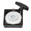 Black Recoil Pull Starter Wheel Core Plastic Pull Starter Assembly Aluminum Gasket Thick Housing for TH43 TH43D TH48