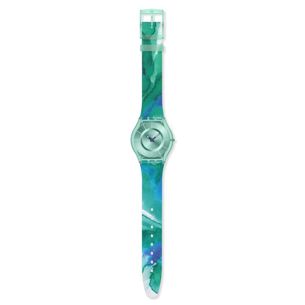 SKIN CLASSIC BIOSOURCED PARADISE MIST Orologio SS08G111 Unisex Adulto Verde [Swatch]