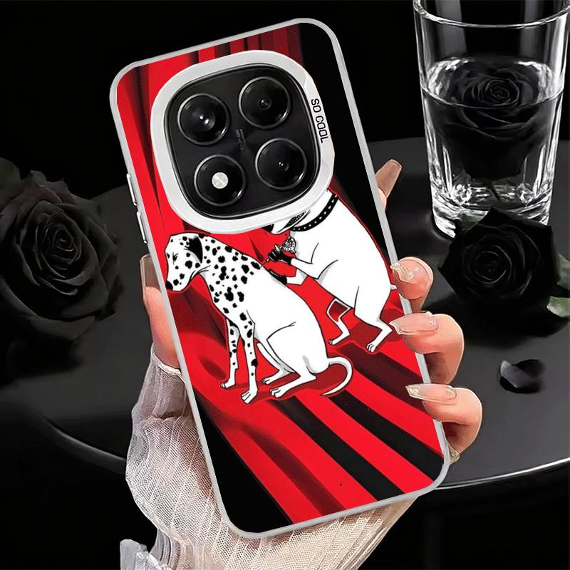 Bull Terrier Dog Cute Puppies Soft Phone Case for Samsung Galaxy S24 S25 FE S26 Edge S23 Ultra S22 Plus S21 + Shockproof Cover B