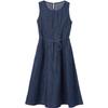 Betu Women's Sleeveless Denim Midi Dress