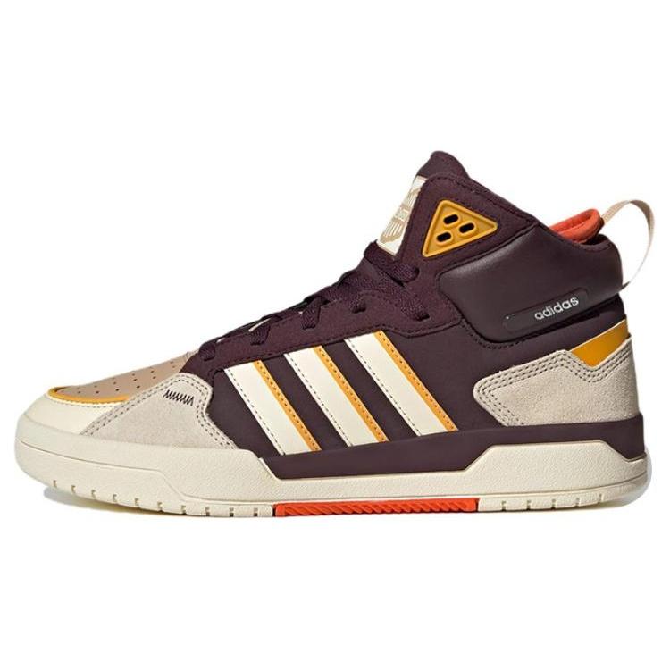 adidas neo 100DB Brown Cream Yellow Men s GY4789 EU 37⅓