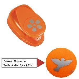 Perforatrice - Rayher - Colombe - 3,4x2,2cm - Facile d'utilisation - Sécurisée