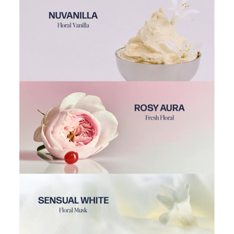 UNOVE Glow Hand Cream 40ml (Choose 1 of 3 Types: Nou Vanilla / Rosy Aura / Sensual White)
