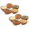 VidaXL Bird Food Coconut Halves 10 Pcs 290 G
