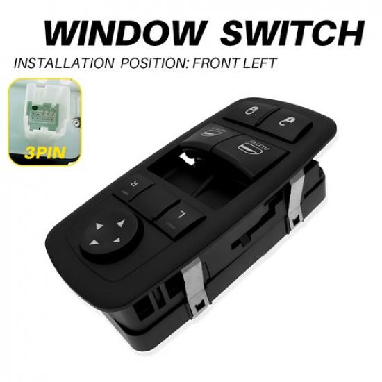 Master Power Window Switch Left Front Driver Side For Challenger Dodge 2015-