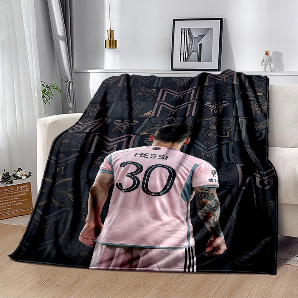 Messi 289 Blanket Ultra-Soft Perfect for Office Sofa Bed All-Season Use Modern Ideal Gift For Birthday Valentine'S Day